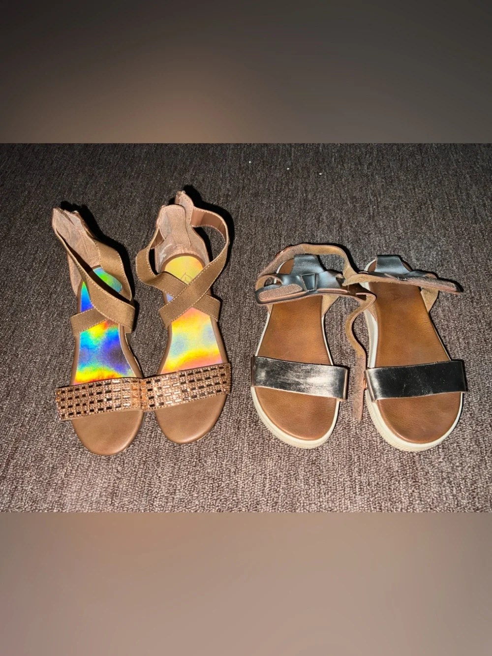 2 Pairs of Shoes - Size 2 Girls